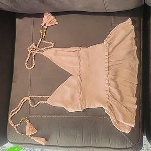 Pale pink tank top size S